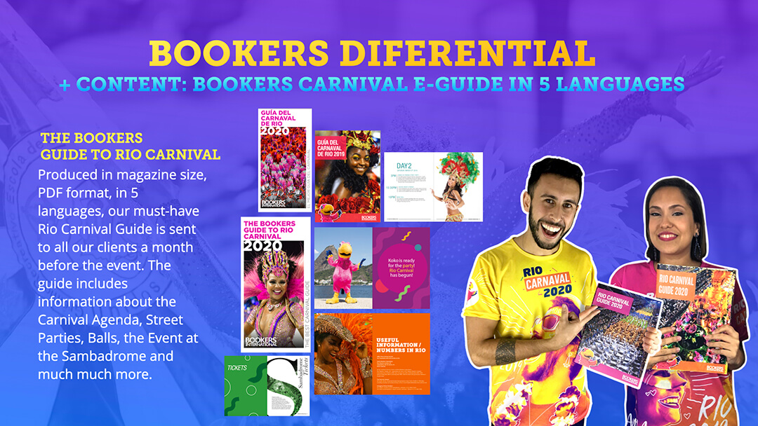 Bookers Carnival E-guide in 5 languages