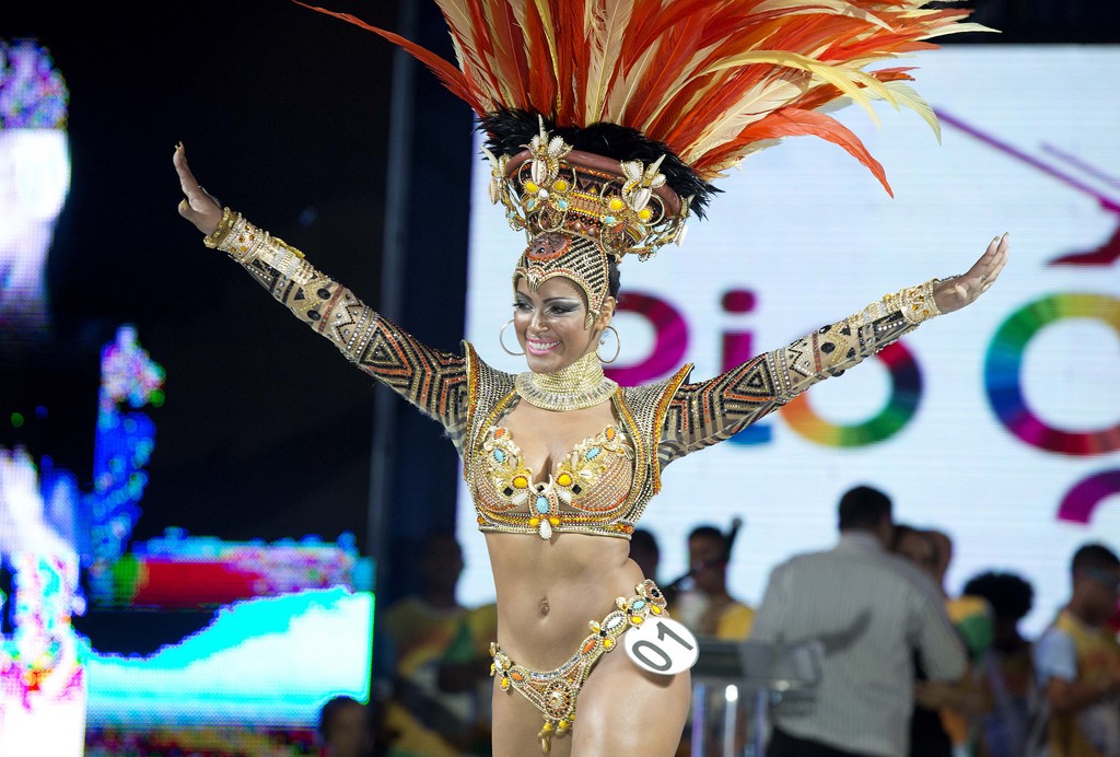 Colorful Rio Festival Costume
